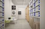 UOVO. Art storage, Long Island City. Interior view.